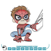 Heroic Adventures Embroidery Pack – 5 Superhero Designs in Multiple Sizes - FineryEmbroidery